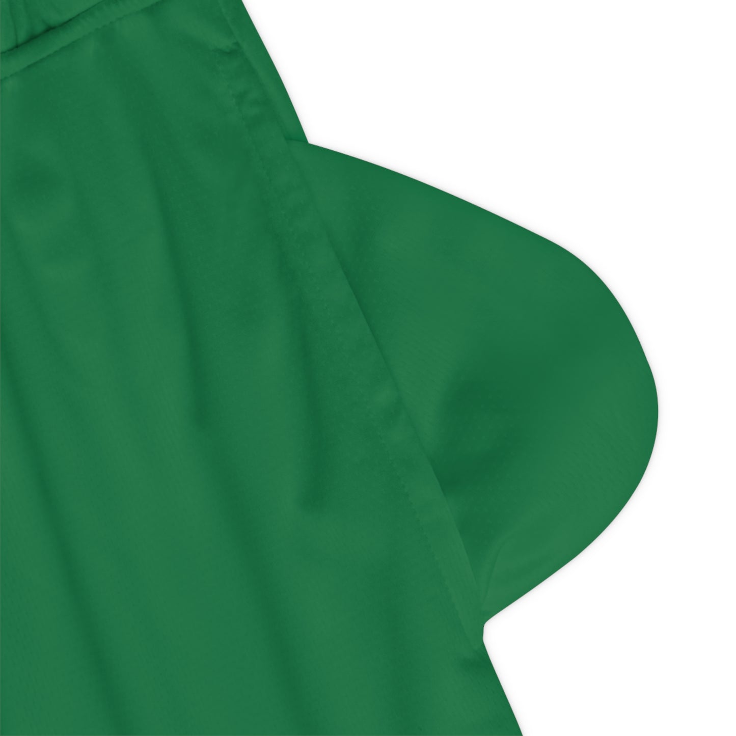 Green Basketball Rib Shorts