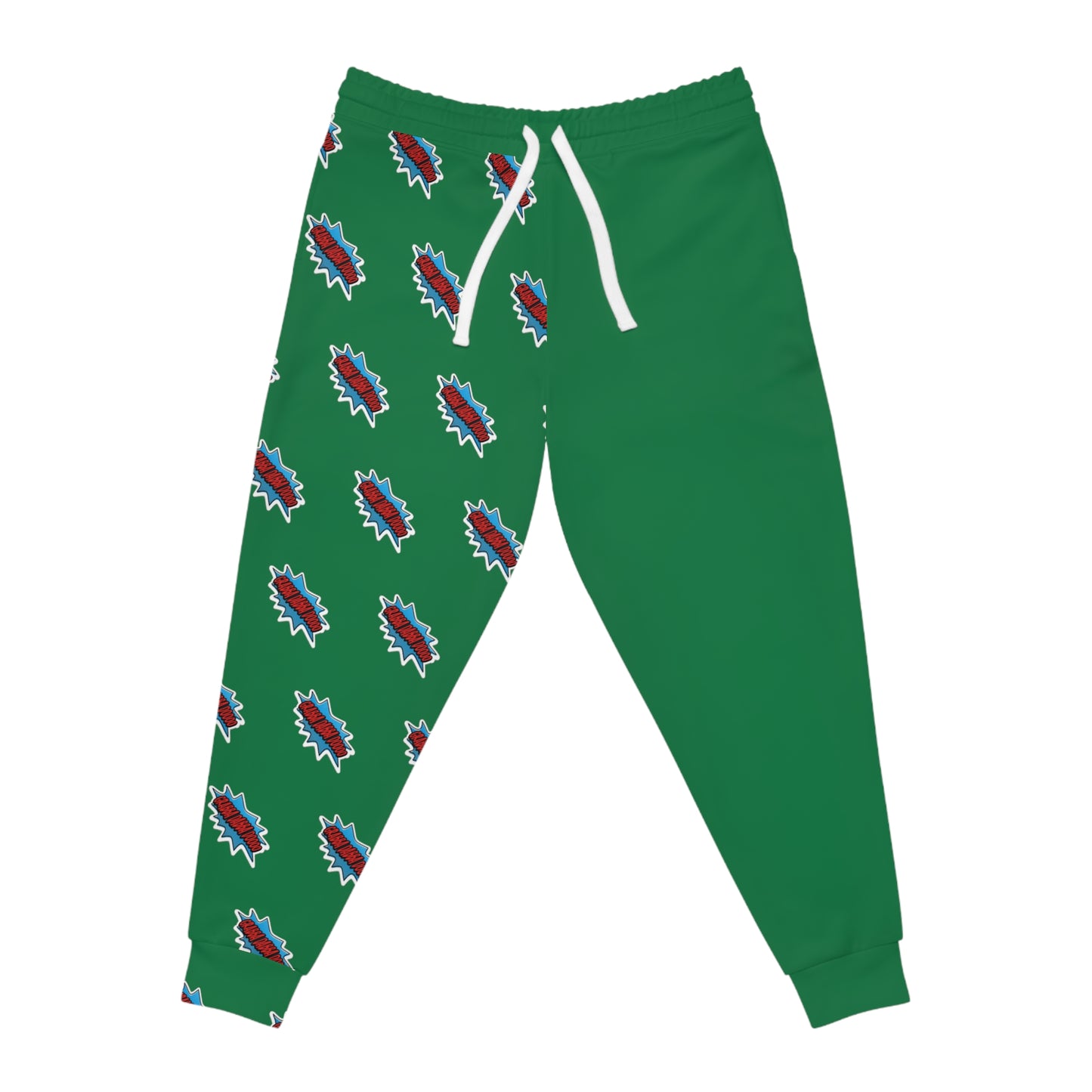Green Athletic Joggers