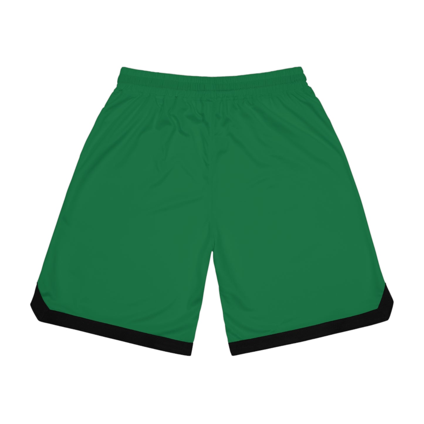 Green Basketball Rib Shorts