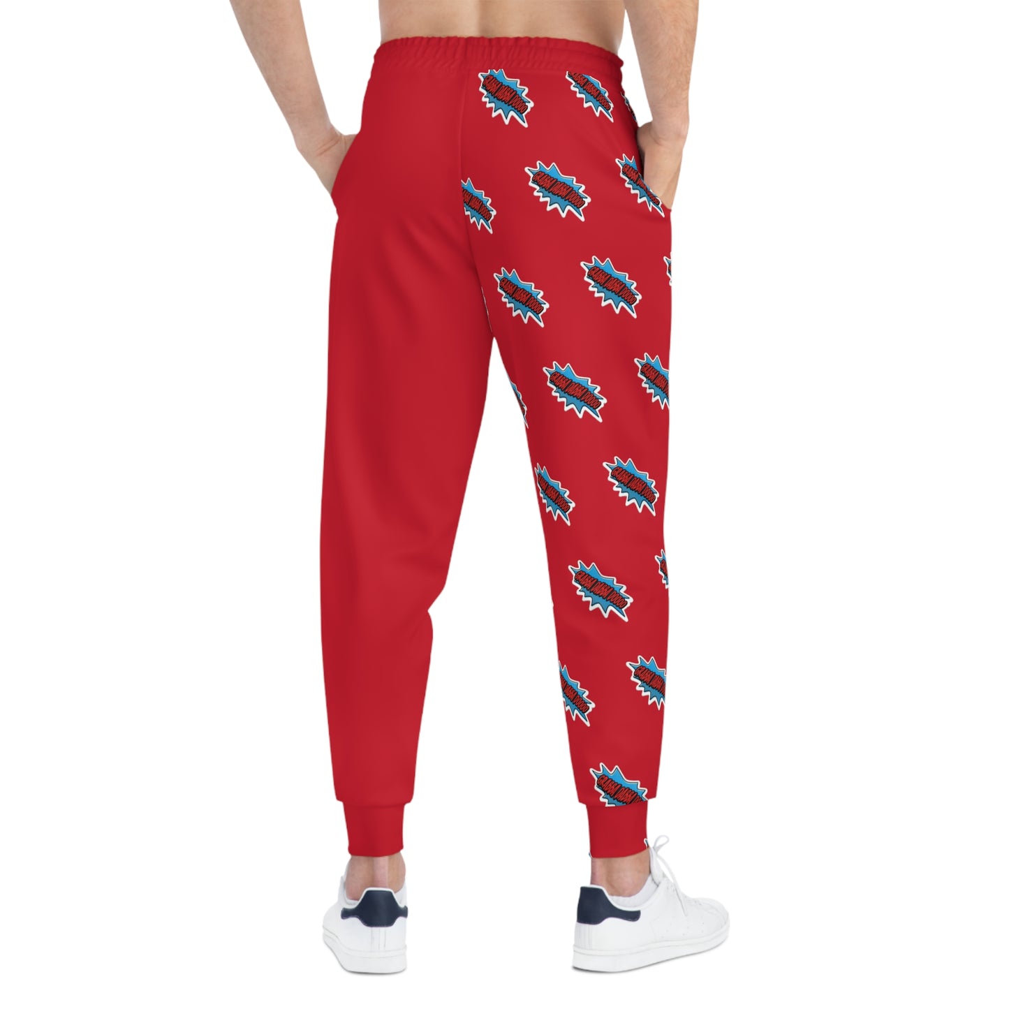Red Athletic Joggers