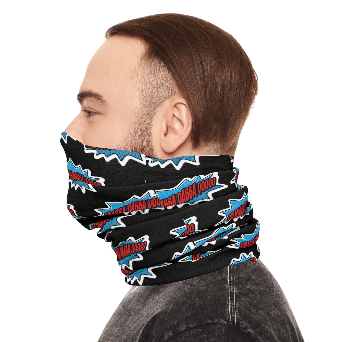 Black Tube Scarf