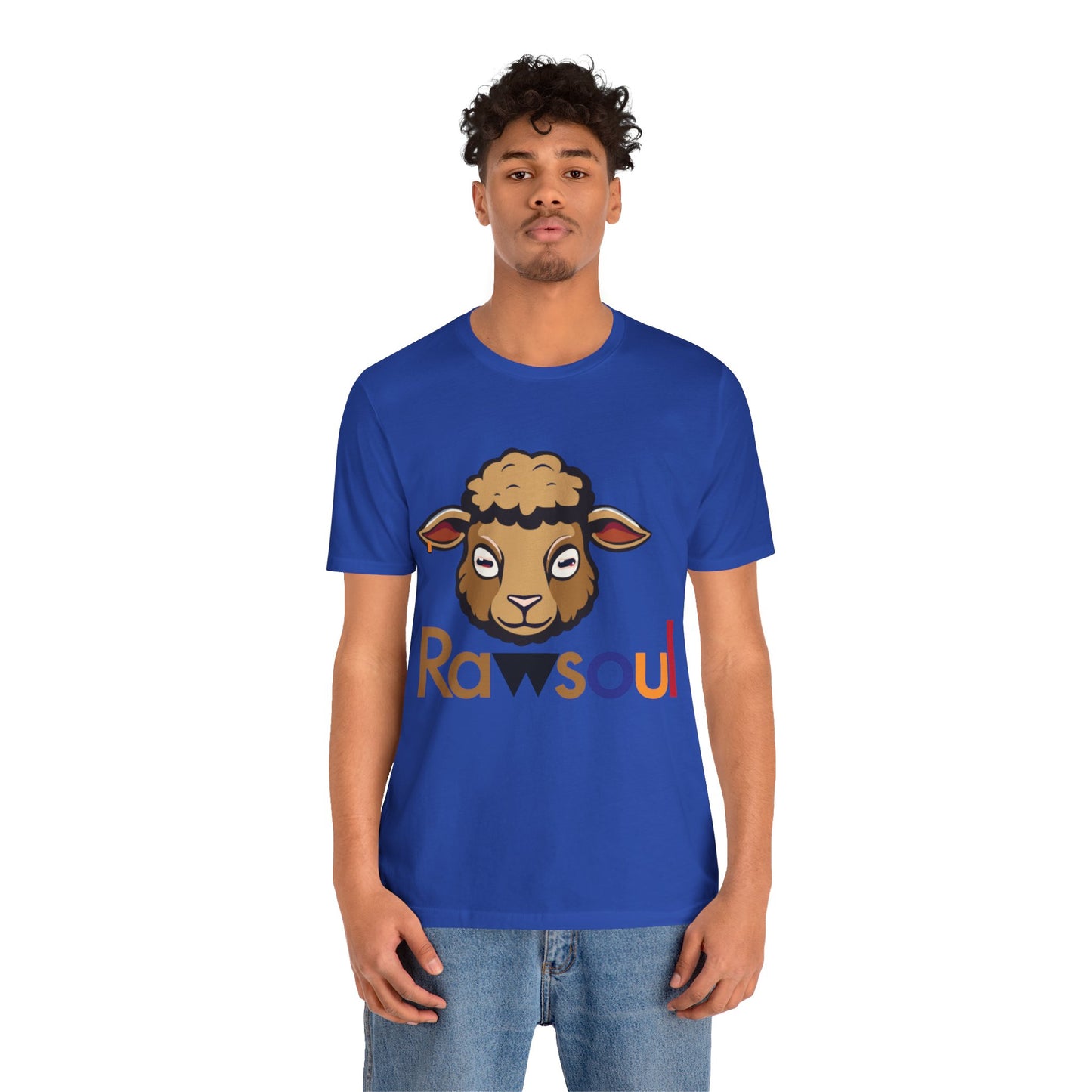 Raw Soul Brown Unisex Jersey Short Sleeve Tee