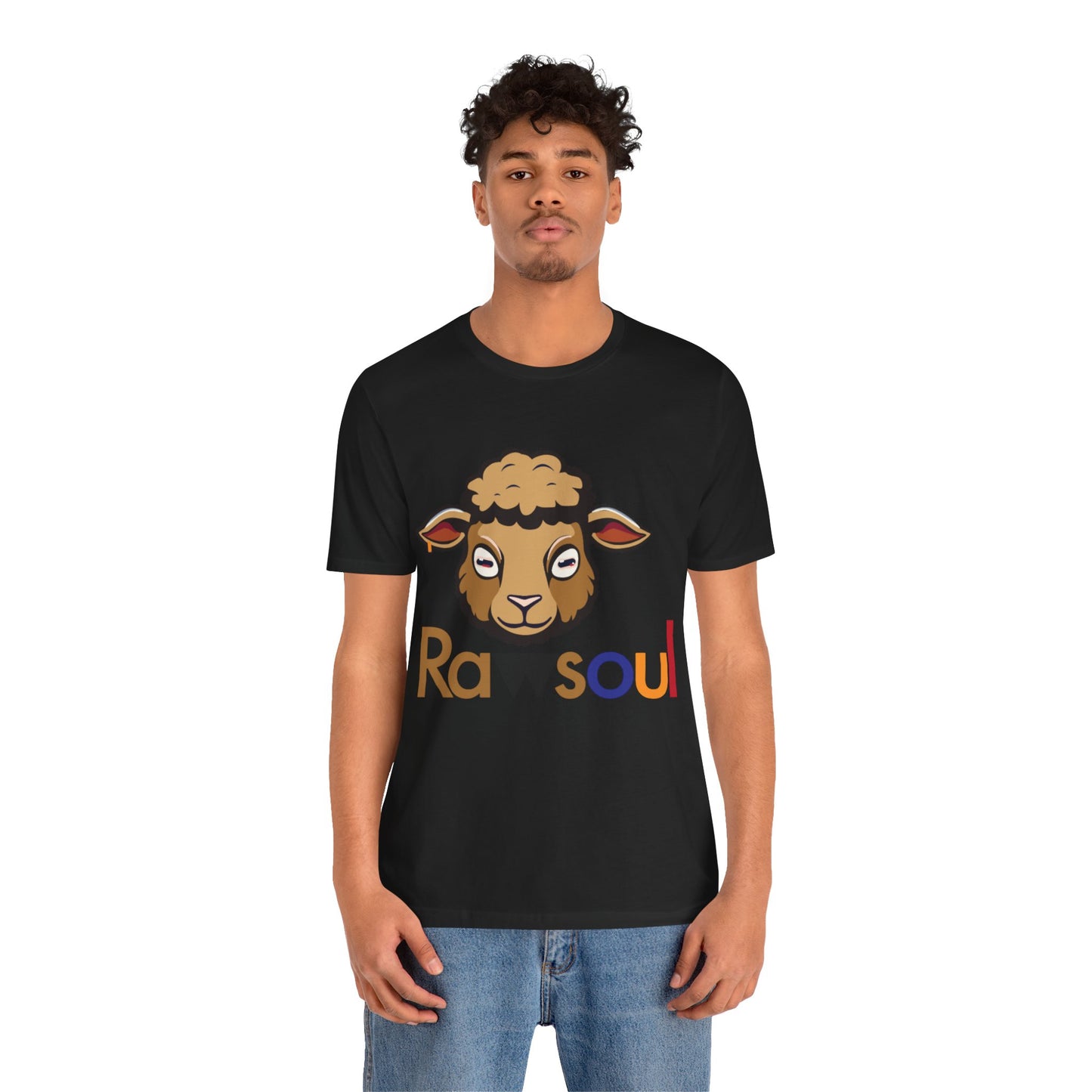 Raw Soul Brown Unisex Jersey Short Sleeve Tee