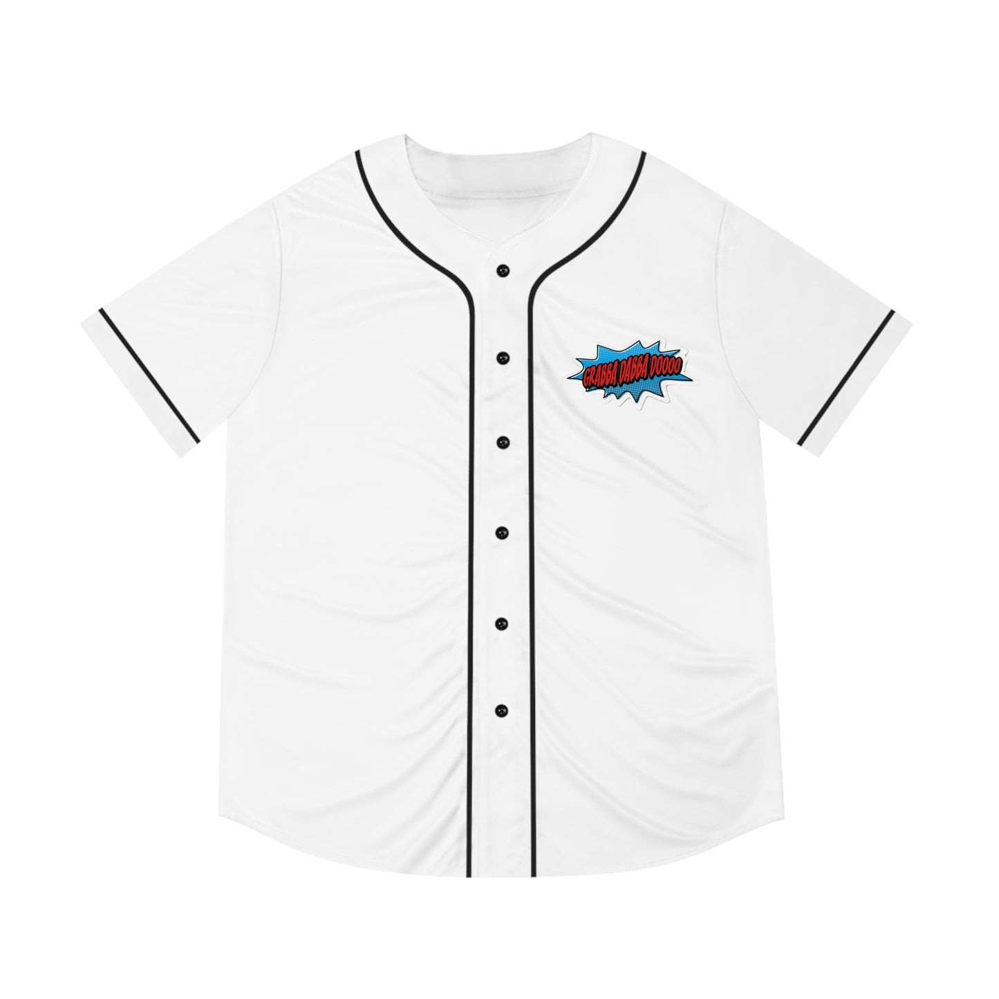 White Men's Baseball Jersey