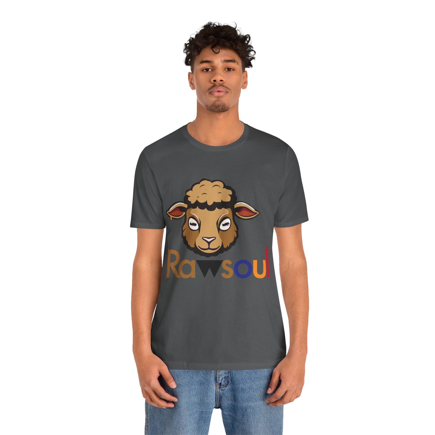 Raw Soul Brown Unisex Jersey Short Sleeve Tee