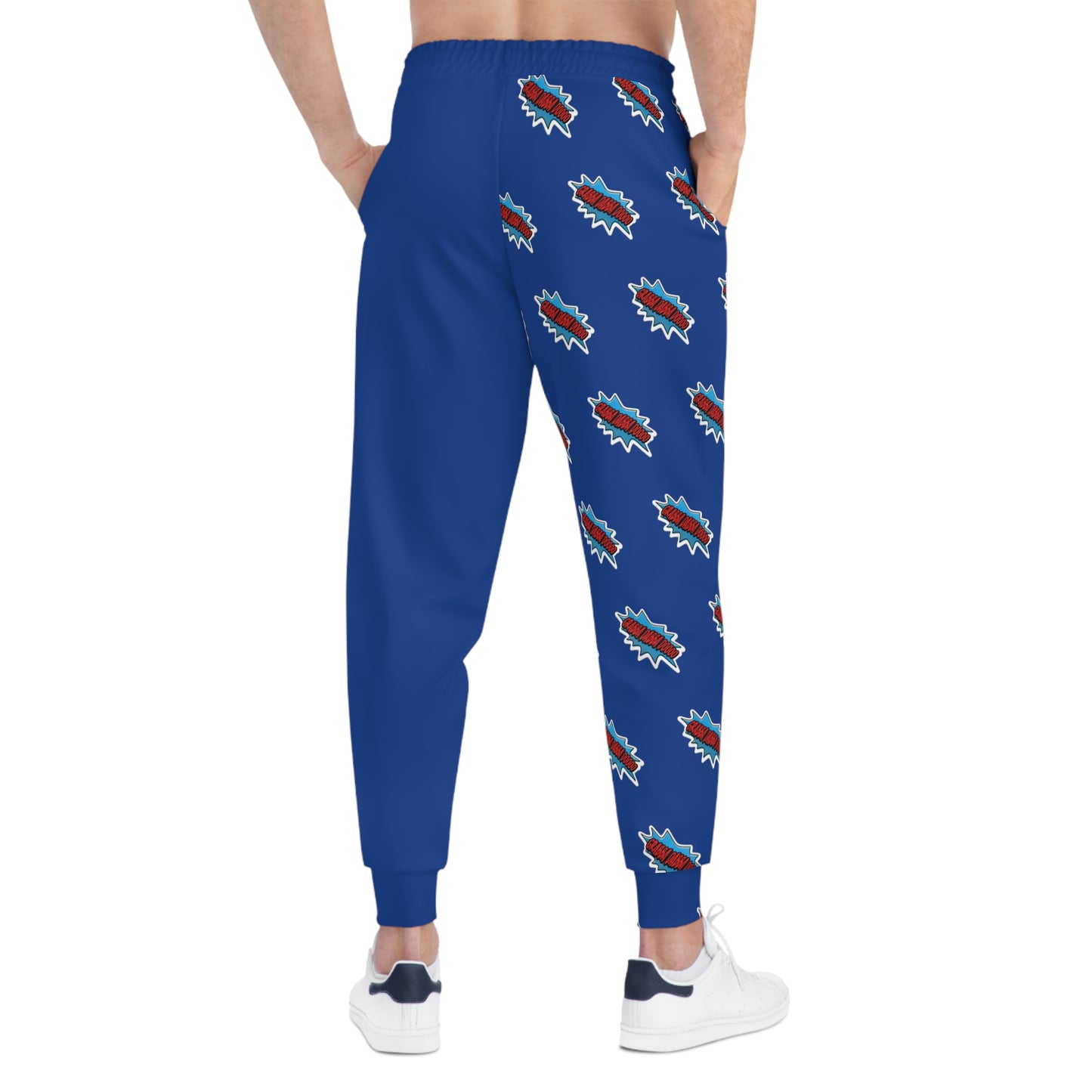 Blue Athletic Joggers