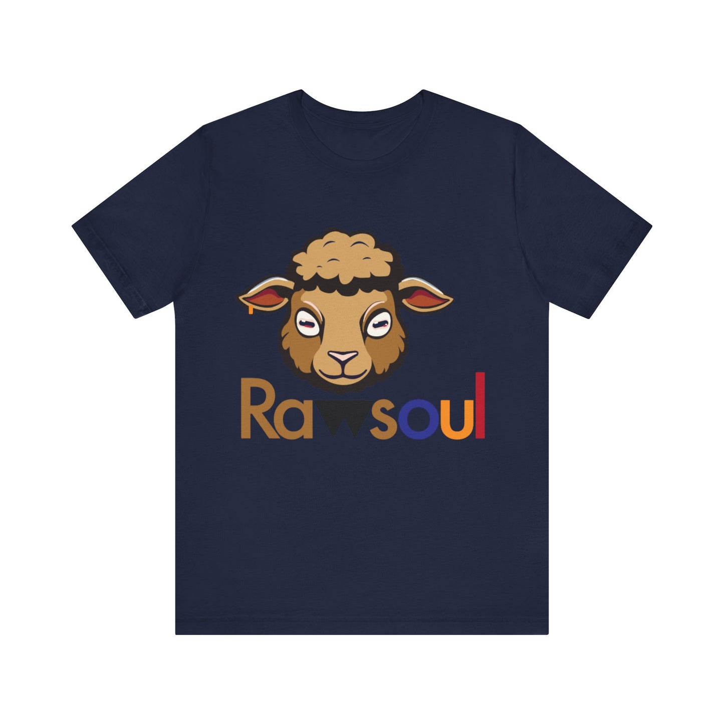 Raw Soul Brown Unisex Jersey Short Sleeve Tee