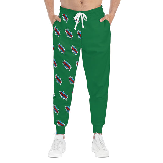 Green Athletic Joggers