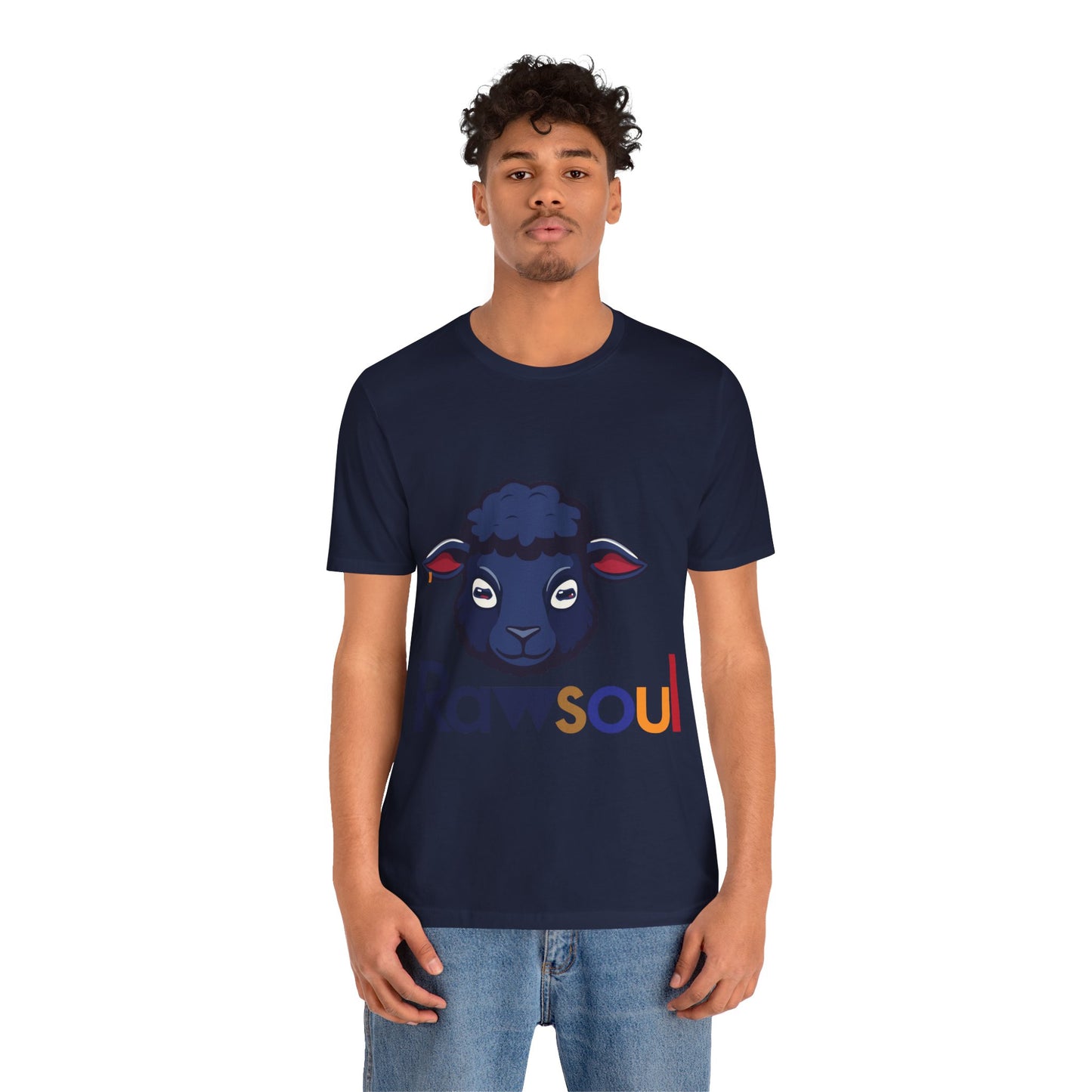 Raw Soul Blue Unisex Jersey Short Sleeve Tee