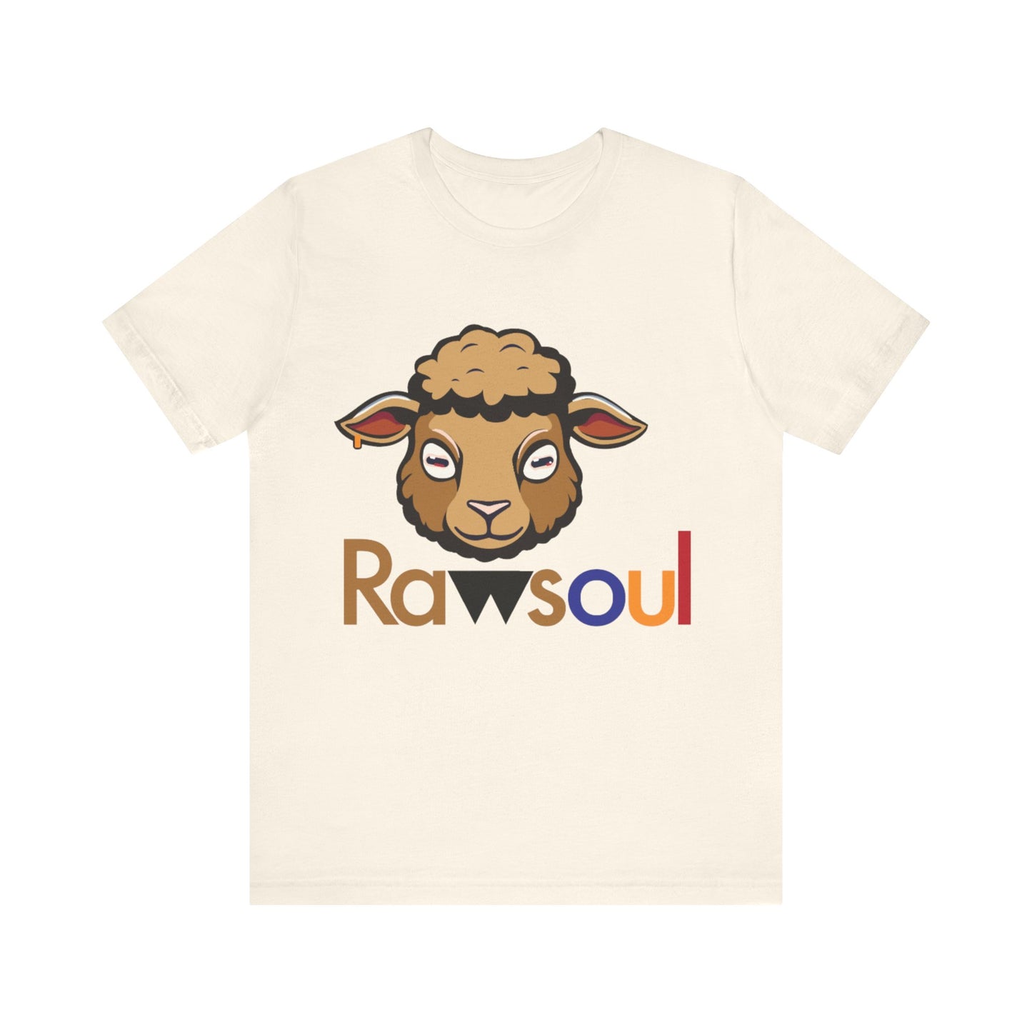 Raw Soul Brown Unisex Jersey Short Sleeve Tee