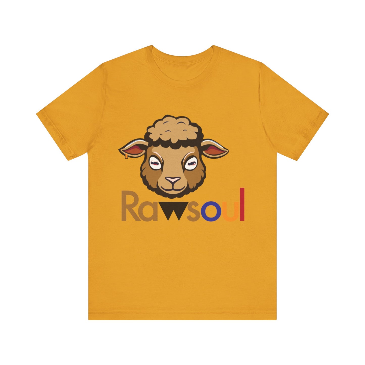 Raw Soul Brown Unisex Jersey Short Sleeve Tee