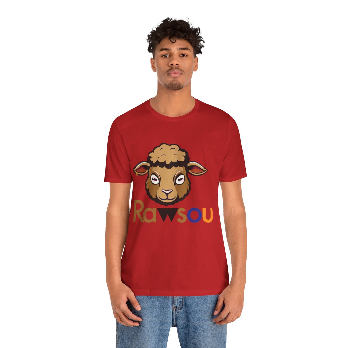 Raw Soul Brown Unisex Jersey Short Sleeve Tee