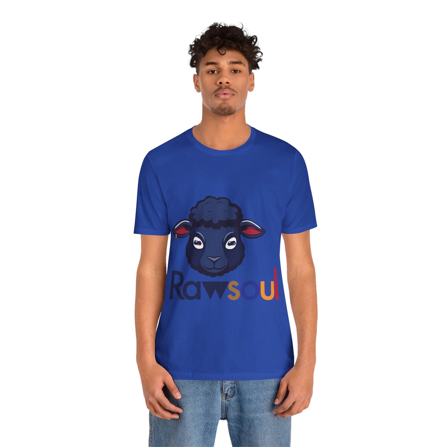 Raw Soul Blue Unisex Jersey Short Sleeve Tee