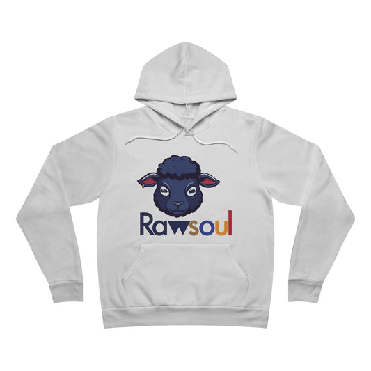 Raw Soul Blue Unisex Fleece Pullover Hoodie