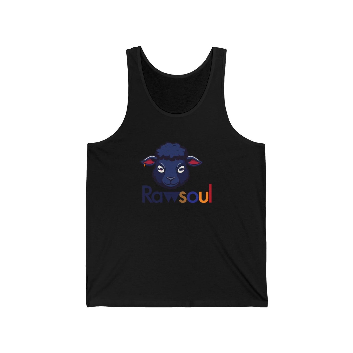 Raw Soul Blue Unisex Jersey Tank