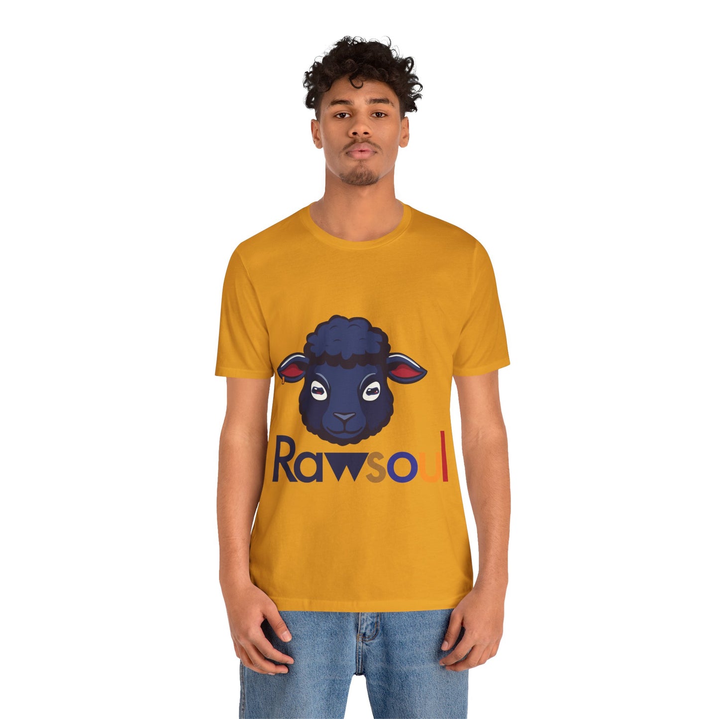 Raw Soul Blue Unisex Jersey Short Sleeve Tee