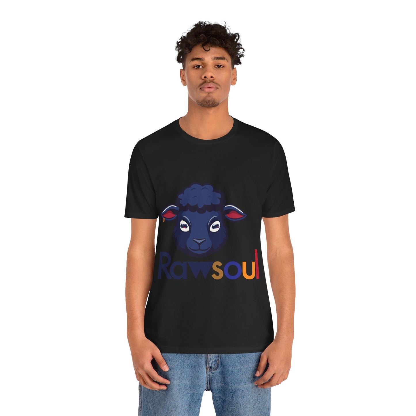 Raw Soul Blue Unisex Jersey Short Sleeve Tee