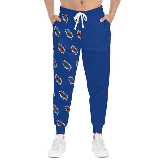 Blue Athletic Joggers