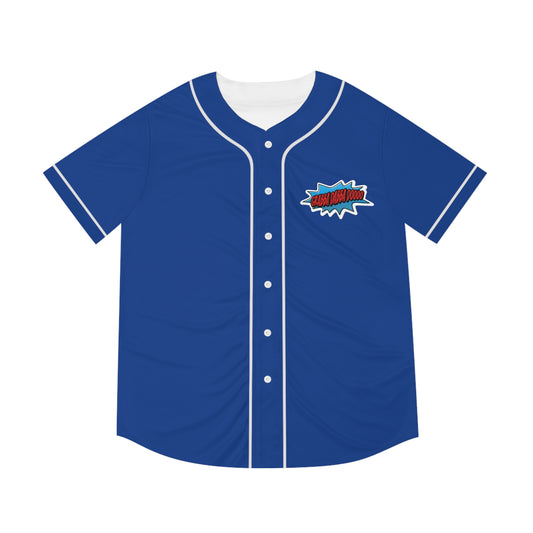 Blue Men's Baseball Jersey