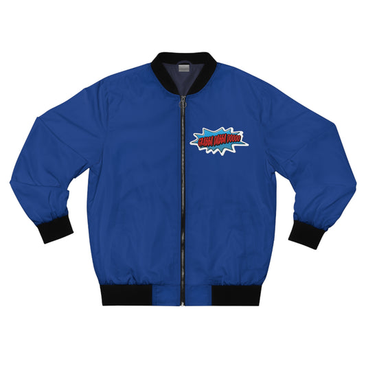 Blue Men's Bomber Jacket