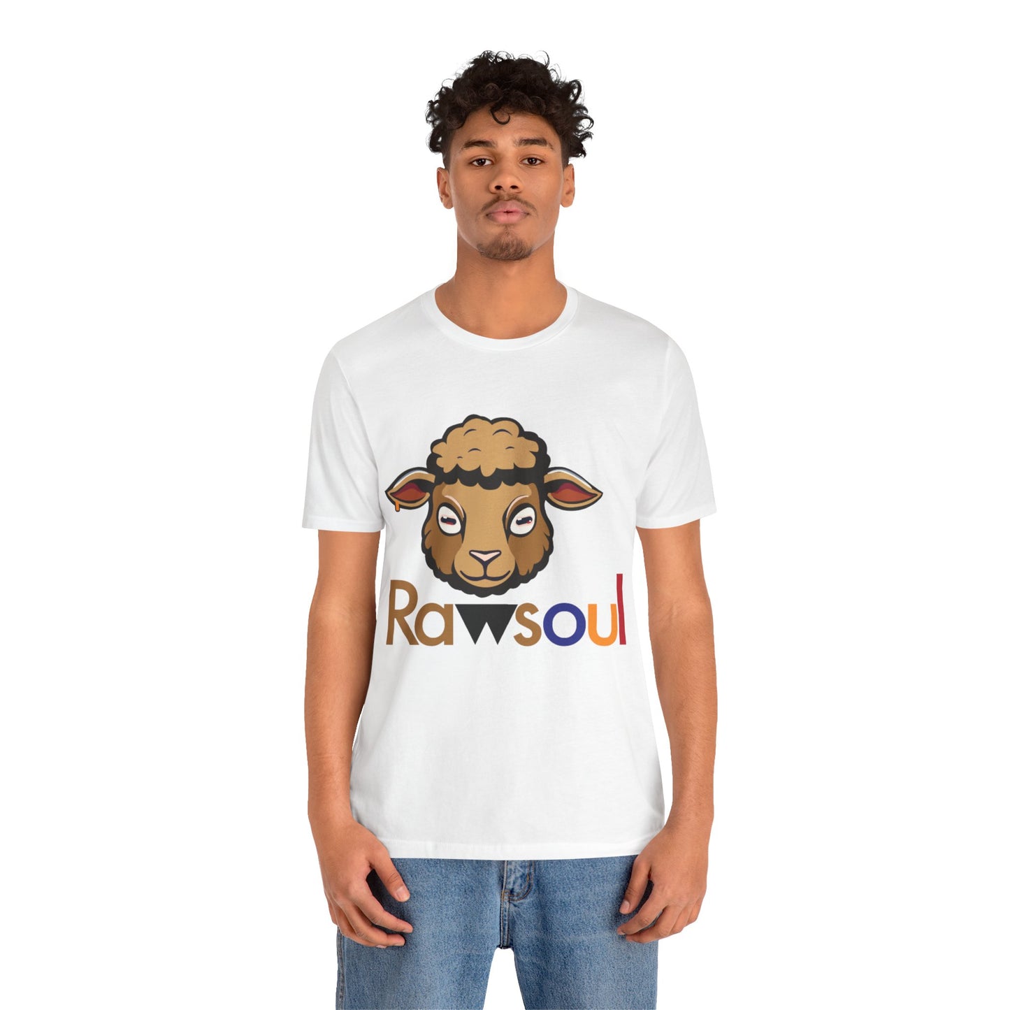 Raw Soul Brown Unisex Jersey Short Sleeve Tee