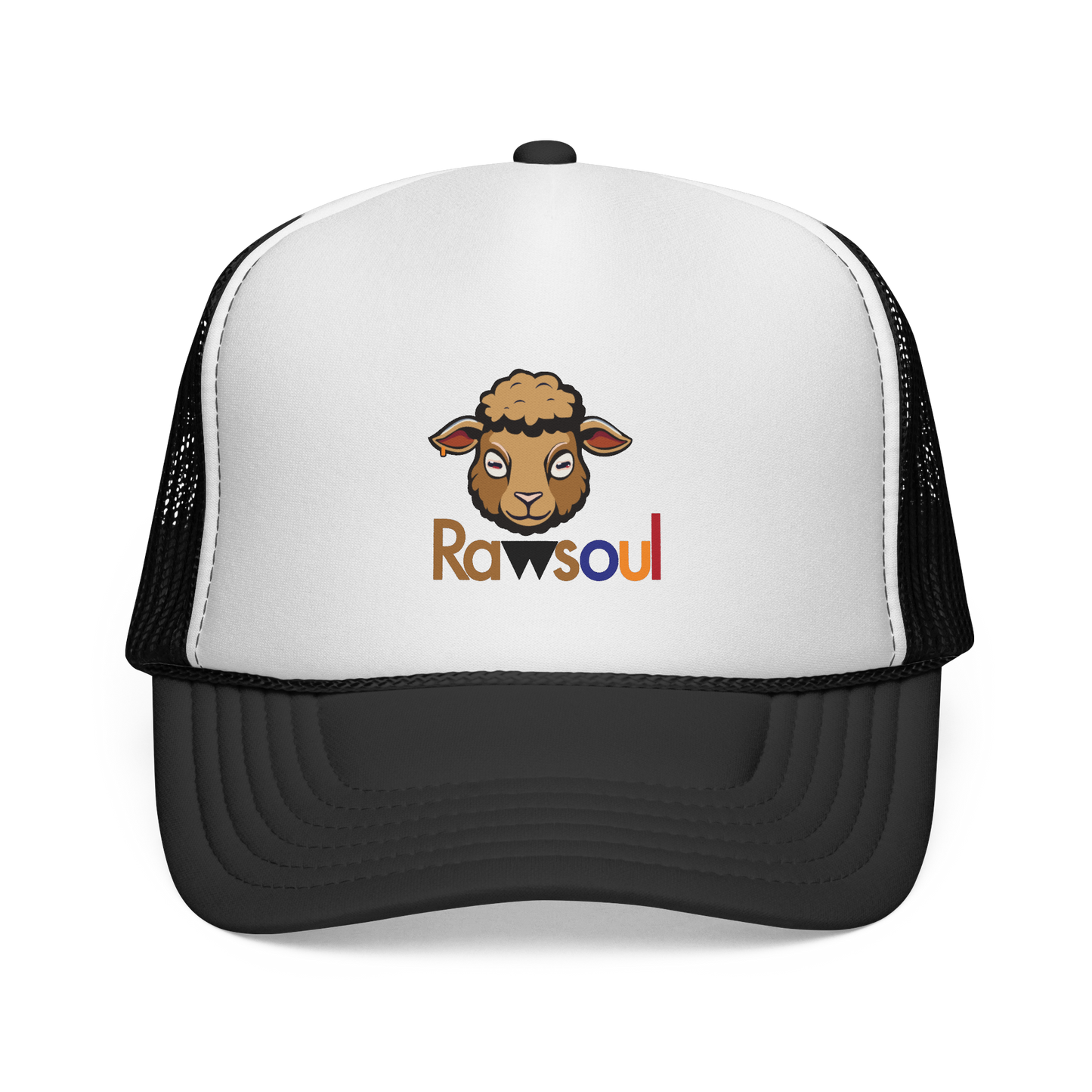 Raw Soul Brown Trucker Caps