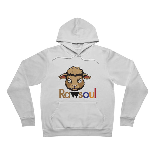 Raw Soul Brown Unisex Fleece Pullover Hoodie