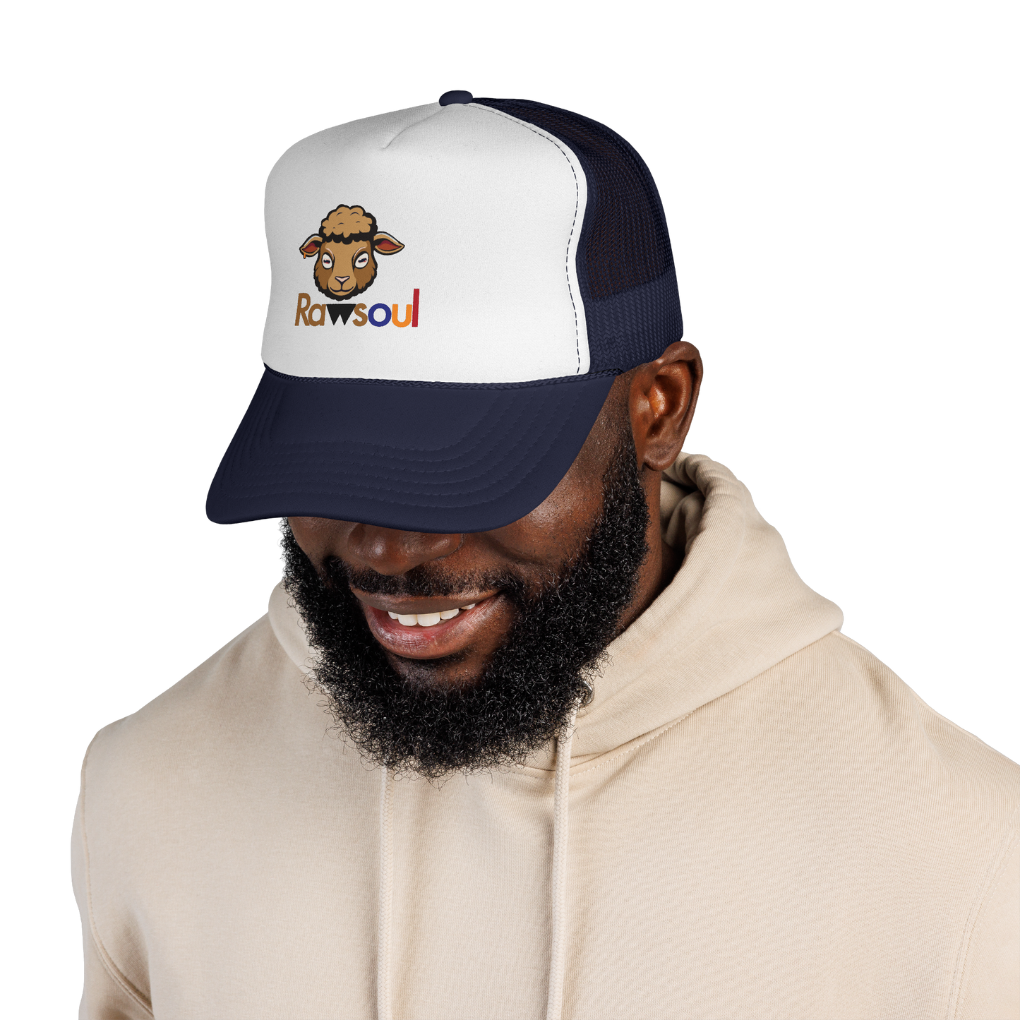 Raw Soul Brown Trucker Caps